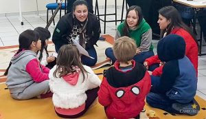 Acadêmicos de Nutrição desenvolvem atividades práticas com crianças