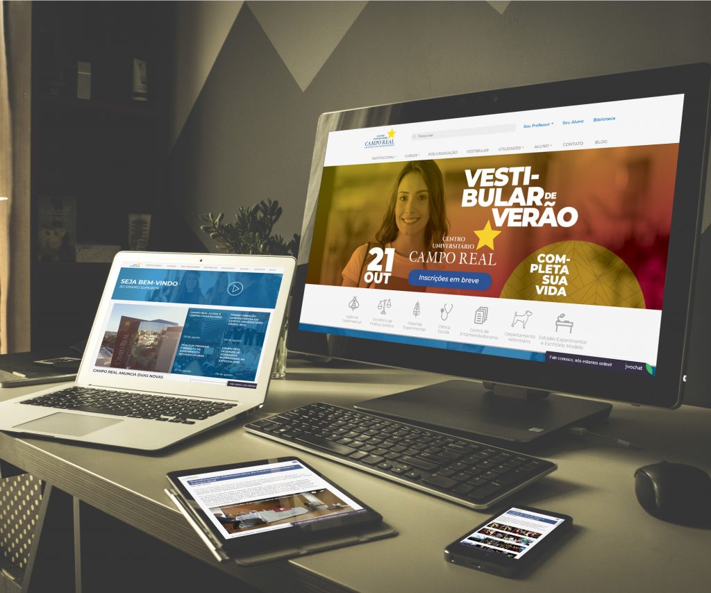 Campo Real apresenta novo layout no site