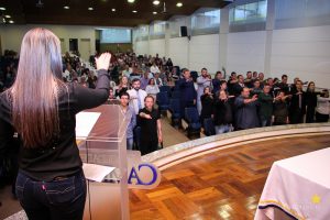 centro universitário campo real, colação de grau em gabinete, guarapuava