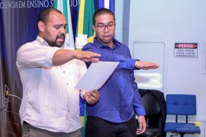 centro universitário campo real, colação de grau em gabinete, guarapuava