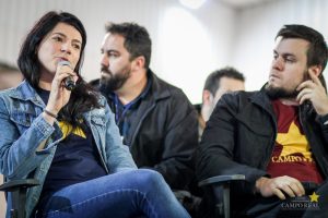 centro universitário, campo real, guarapuava, mostra de profissões