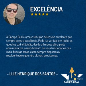 Centro Universitário Campo Real completa 18 anos