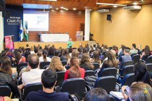 outubro rosa, guarapuava, palestra, saúde, acadêmicos, faculdade, biomedicina, enfermagem, nutrição