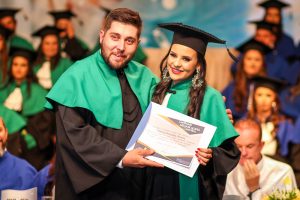 Confira as fotos da colação de grau de Enfermagem e Psicologia
