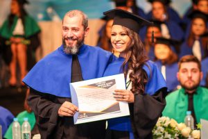 Confira as fotos da colação de grau de Enfermagem e Psicologia