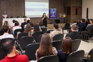 Primeira turma de Fisioterapia participa de aula magna