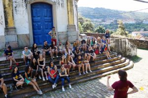Acadêmicos visitam cidades históricas de Minas Gerais