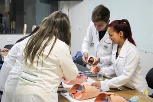 Biomedicina promove aula prática do sistema respiratório
