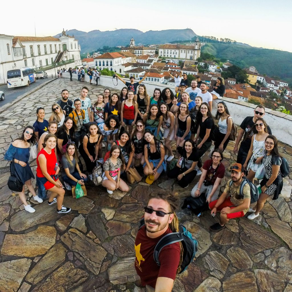Acadêmicos visitam cidades históricas de Minas Gerais