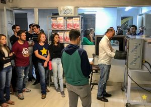 Acadêmicos visitam Moinho São Luiz