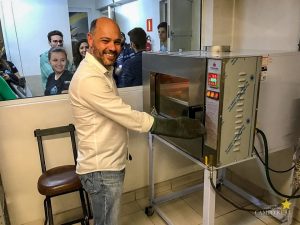 Acadêmicos visitam Moinho São Luiz