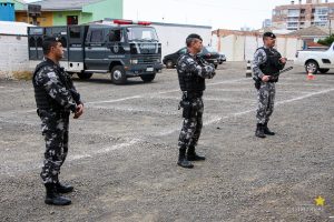 Medicina Veterinária promove atividade com o Batalhão de Polícia Militar
