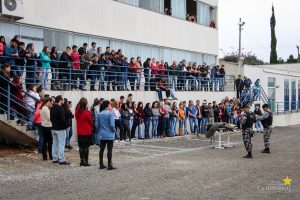 Medicina Veterinária promove atividade com o Batalhão de Polícia Militar
