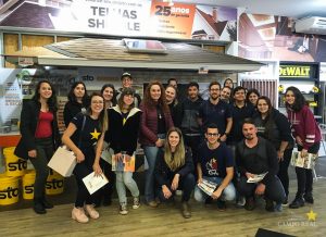 Acadêmicos realizam visita técnica em empresas de sistemas construtivos