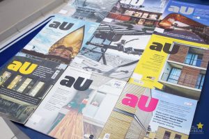 Biblioteca recebe doação de revistas de Projetos de Arquitetura e Urbanismo