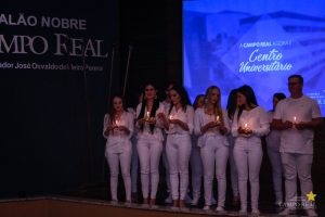 Enfermagem Campo Real Guarapuava Cerimônia de Passagem da Lâmpada